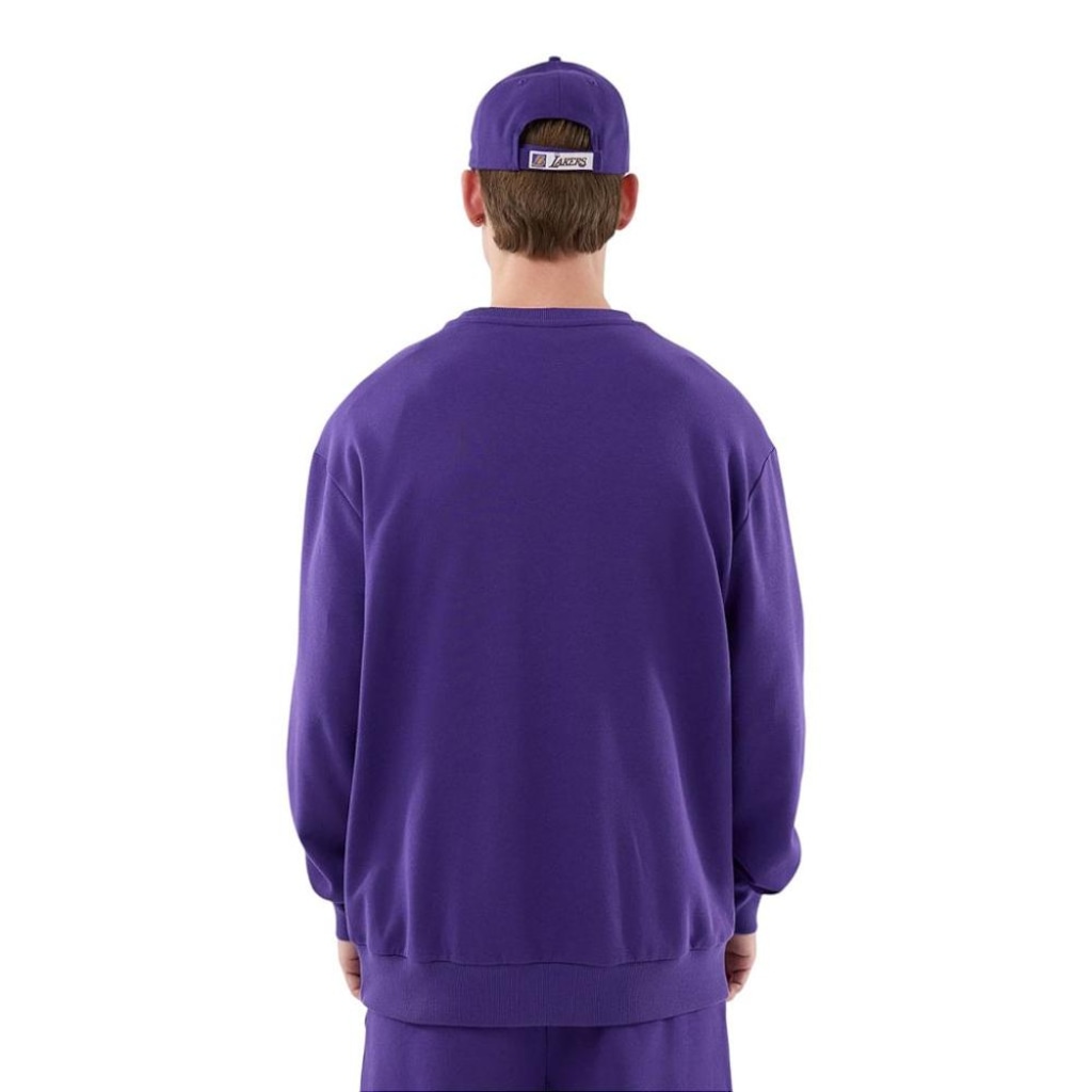 Imagem 2 do produto Blusão de Moletom New Era Tonal Crew Los Angeles Lakers Masculino