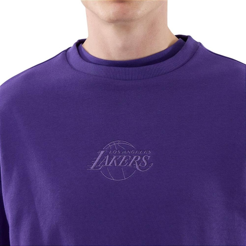 Imagem 3 do produto Blusão de Moletom New Era Tonal Crew Los Angeles Lakers Masculino