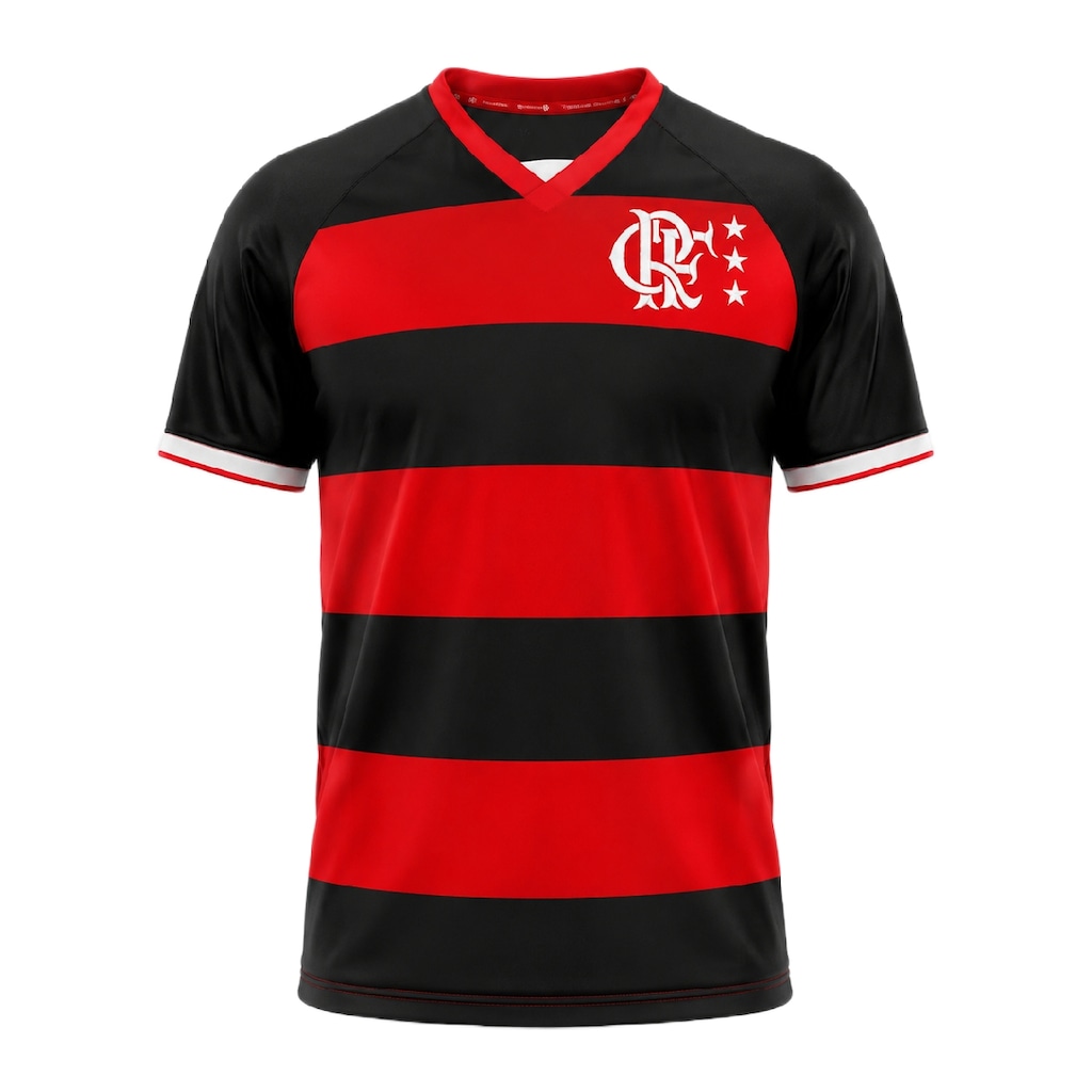 Camisa do Flamengo Tradição Rubro Negro Betel - Masculina