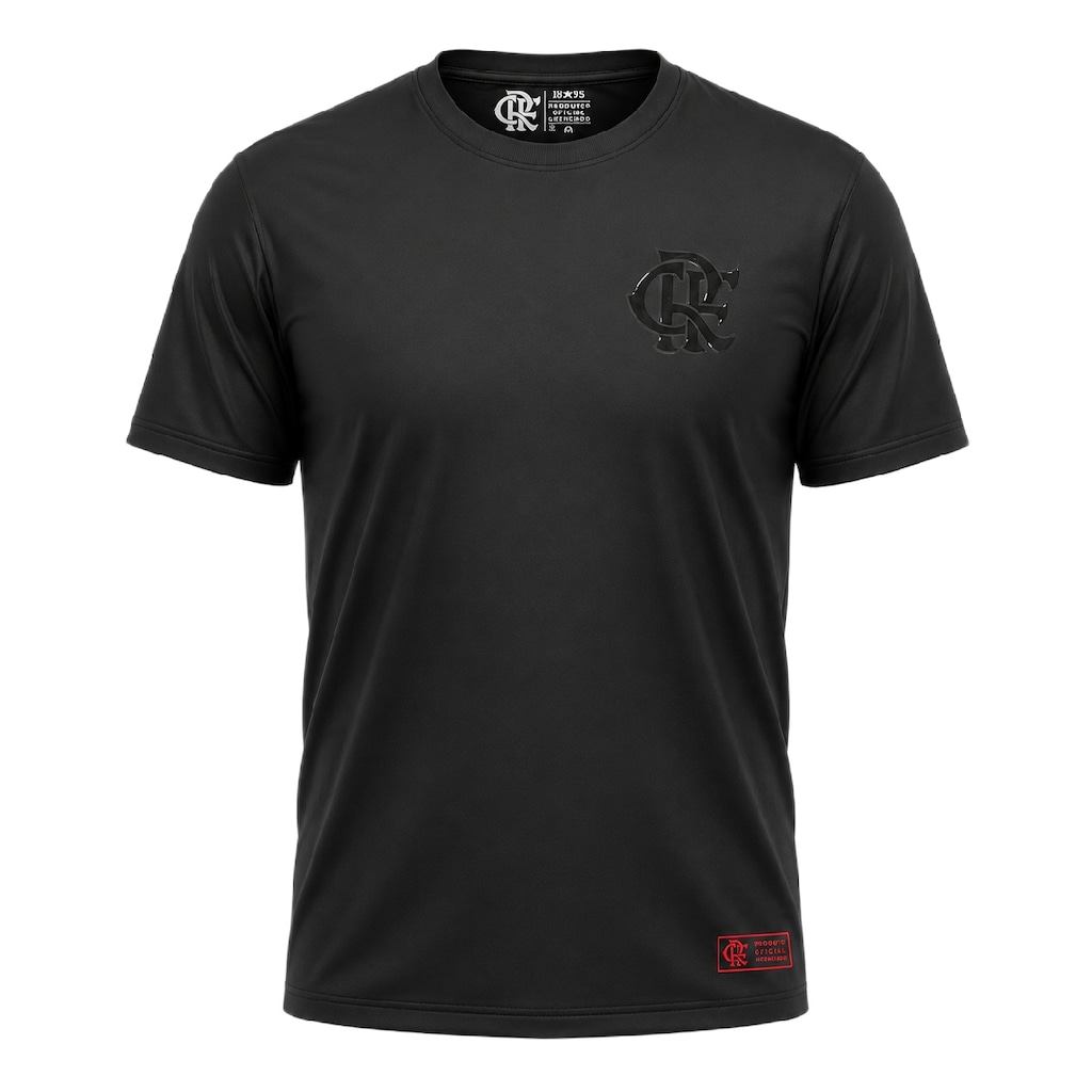 Camisa do Flamengo Poliamida Escudo Gel Coimbra - Masculina