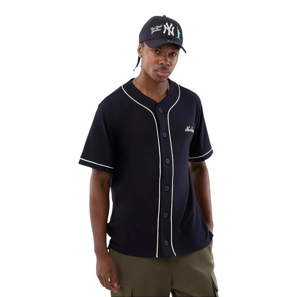 Camiseta New Era Baseball Jersey Masculina