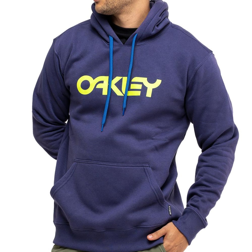 Blusão de Moletom Oakley Canguru B1B PO Masculino