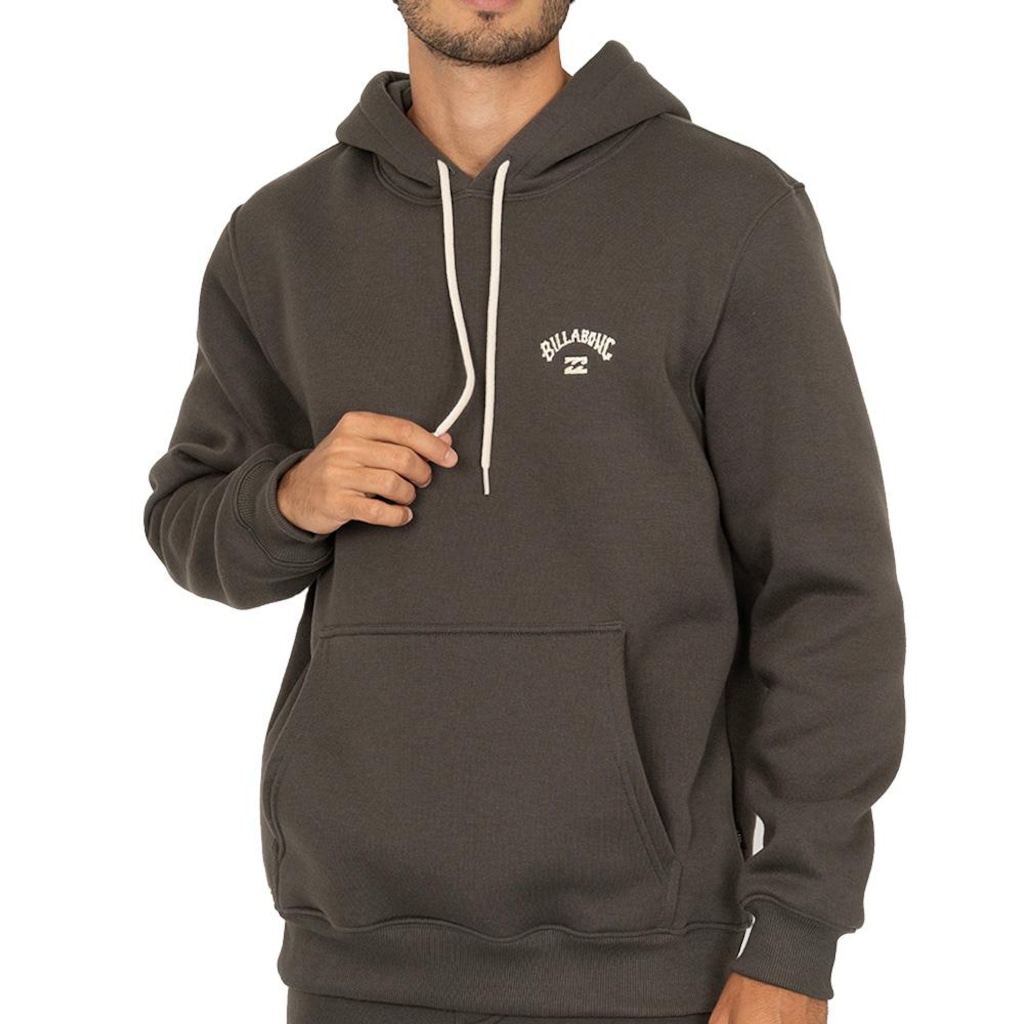 Blusão de Moletom Billabong Canguru Small Arch Masculino