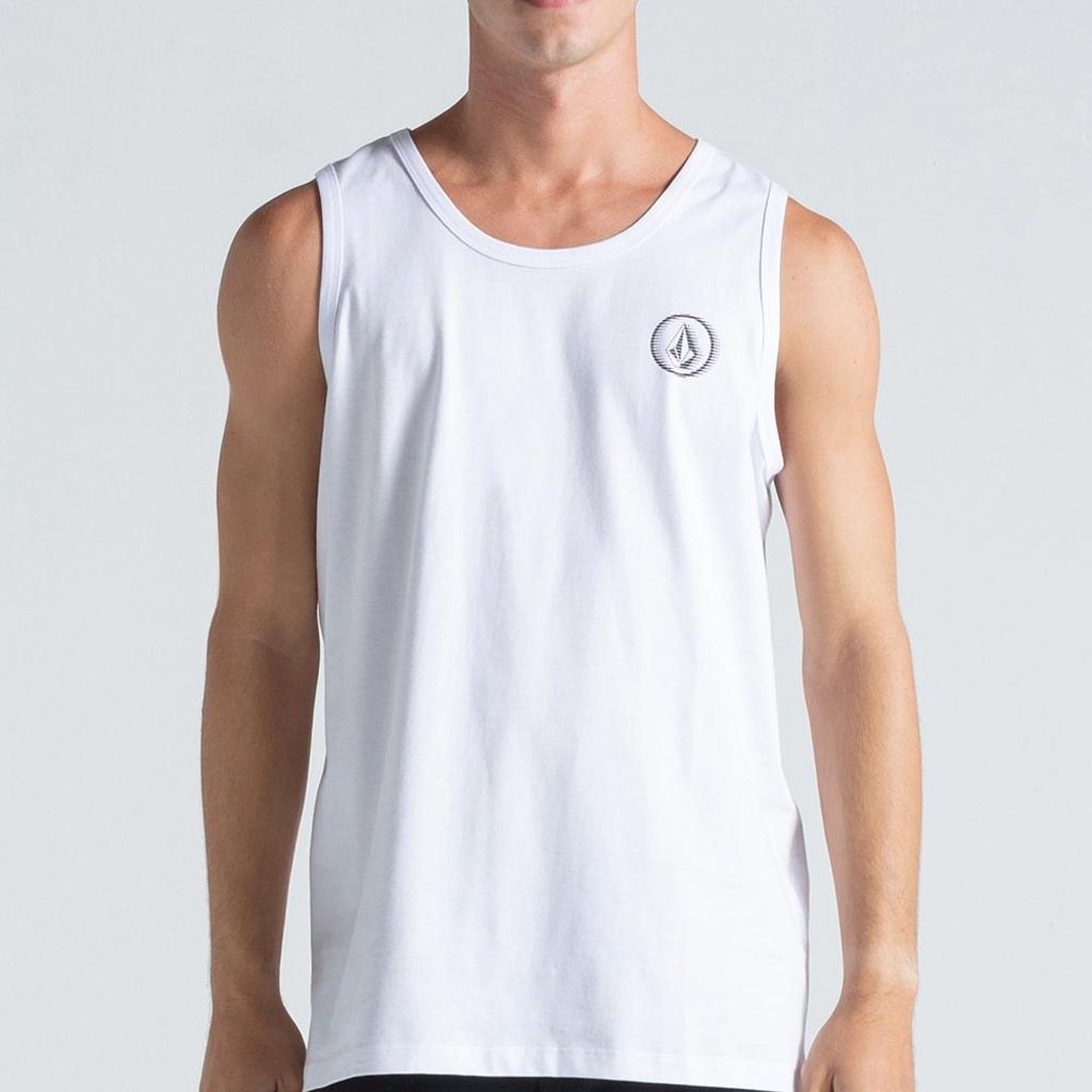 Camiseta Regata Masculina Volcom Circle Stone