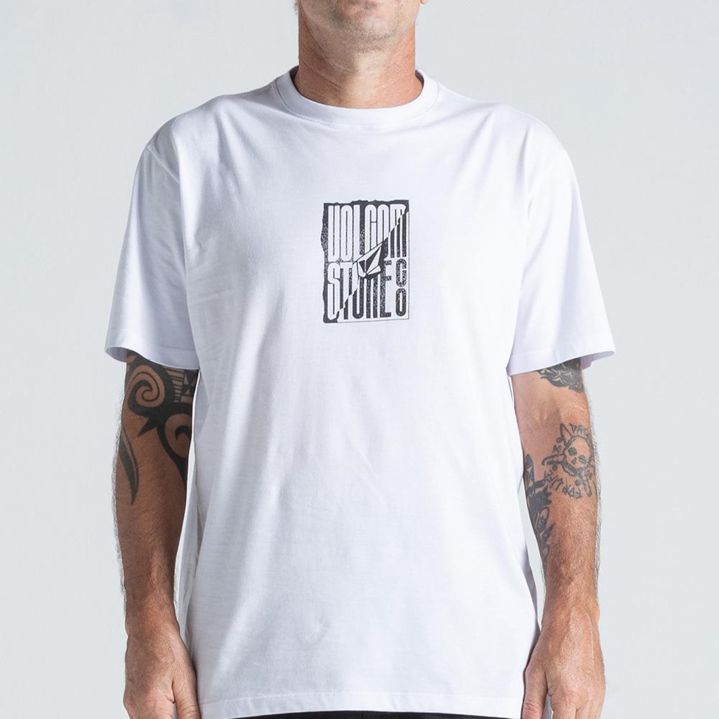 Camiseta Volcom Exacto Masculina