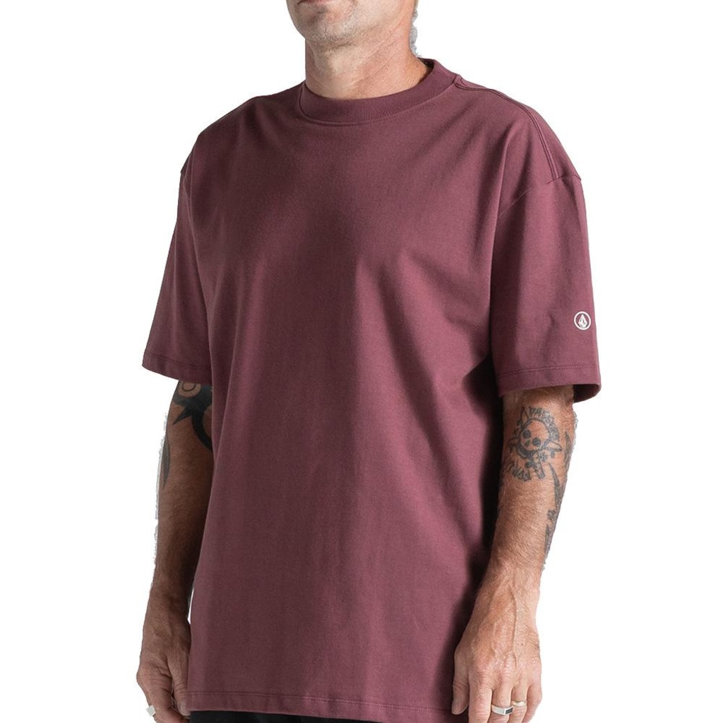 Camiseta Volcom Comfort Circle Solid Masculina