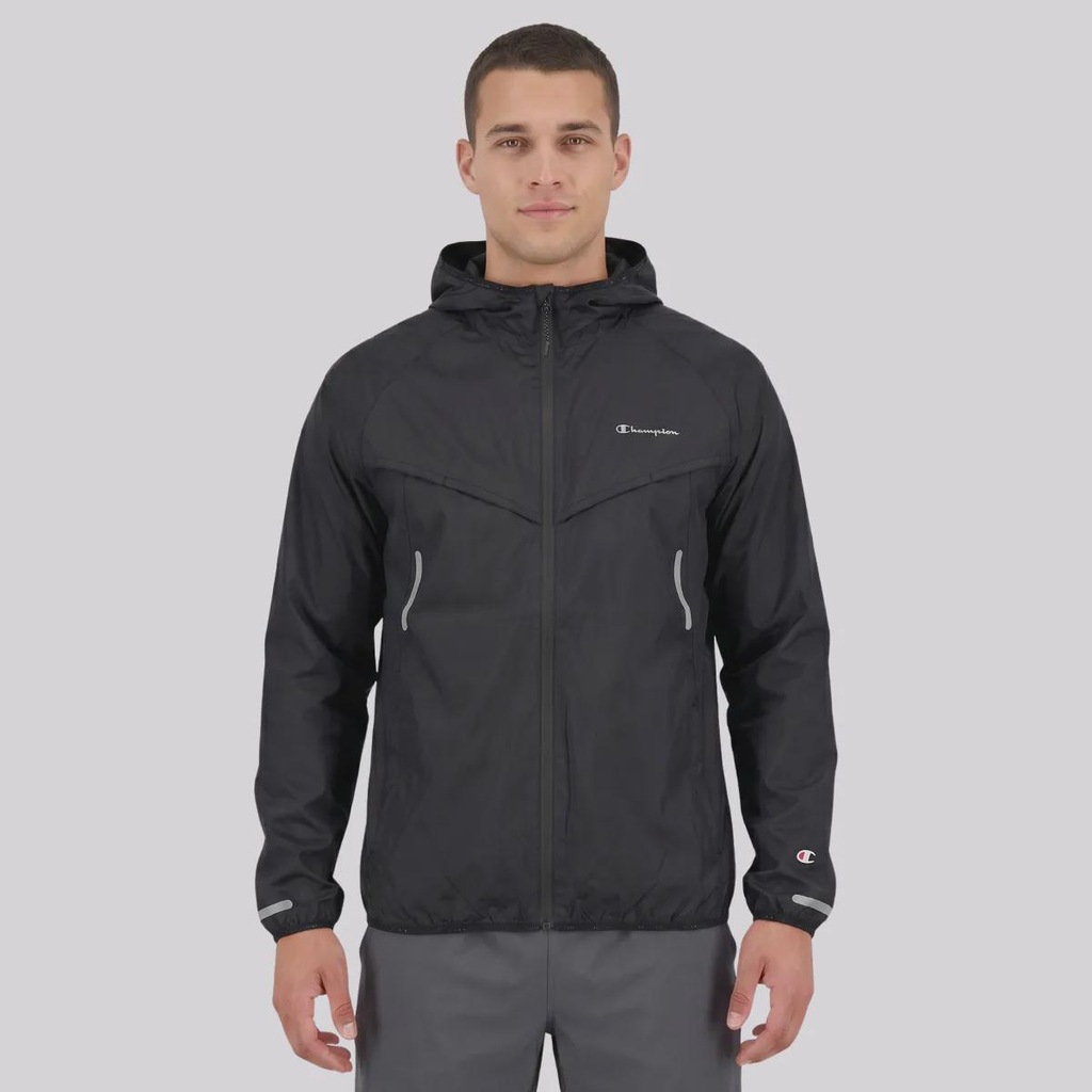 Jaqueta Corta Vento Champion Light Mini Script Logo Masculina