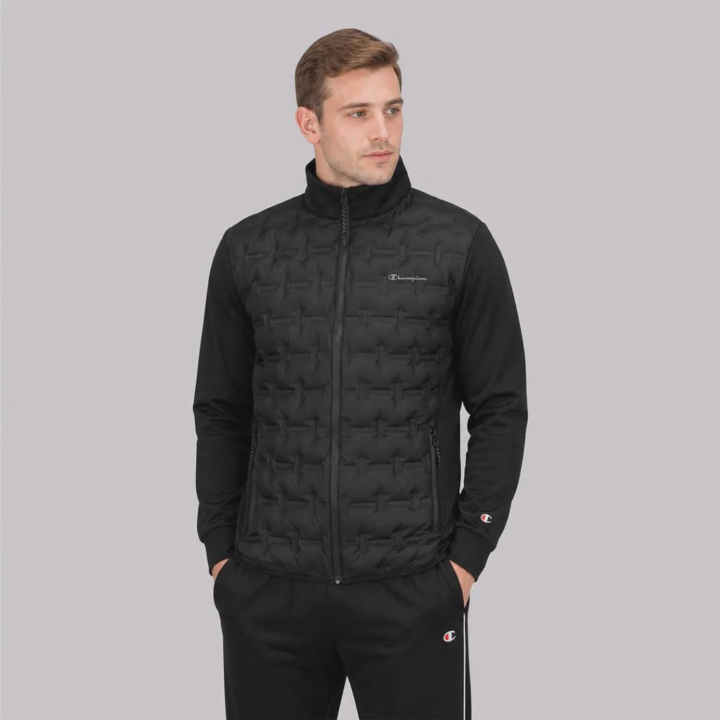Jaqueta Champion Quilted Logo Masculina