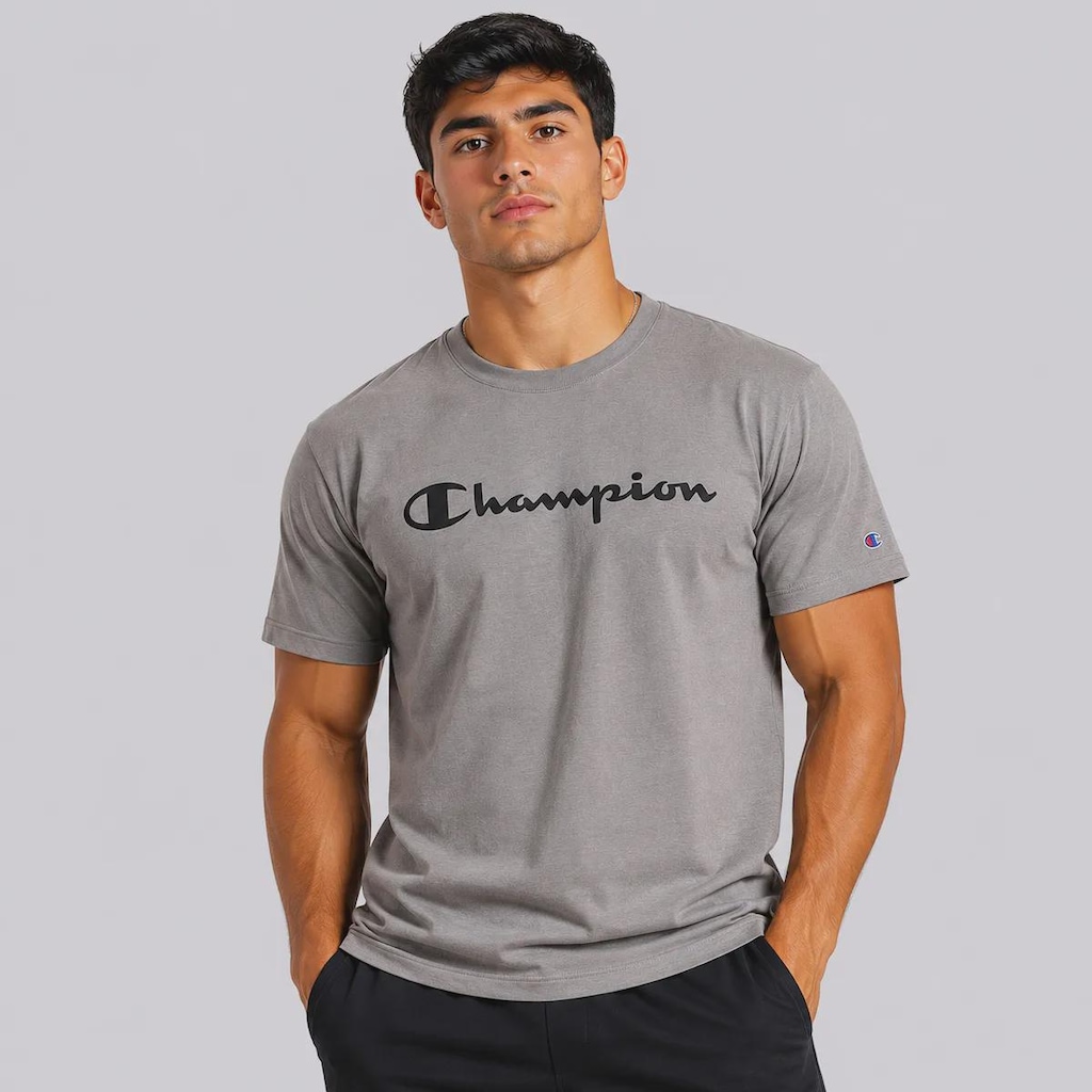 Camiseta Champion Athletic MC Stone Script Masculina