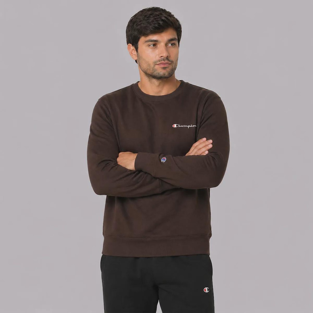 Imagem 2 do produto Blusão de Moletom Champion Crewnek Athletic Mini Script INK Masculino