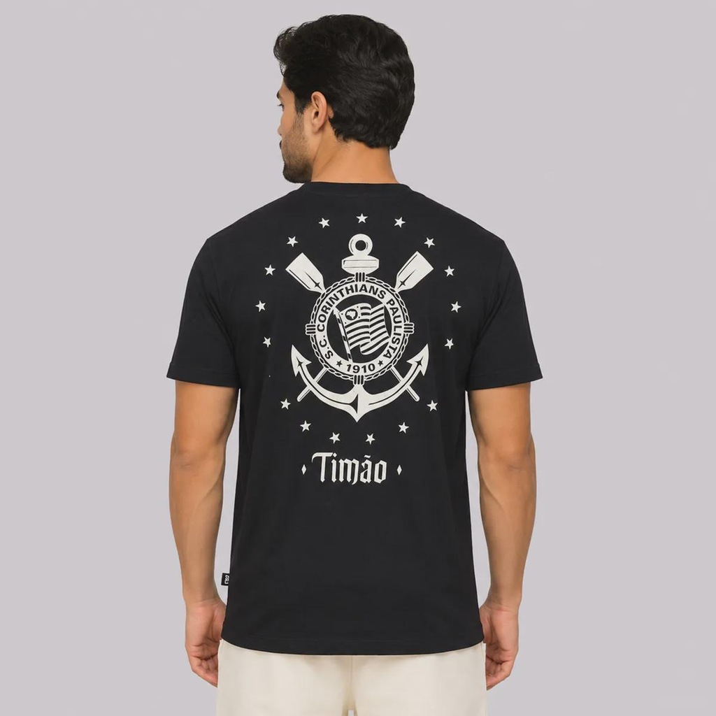 Imagem 4 do produto Camiseta do Corinthians Classic Luz da Fiel Masculina