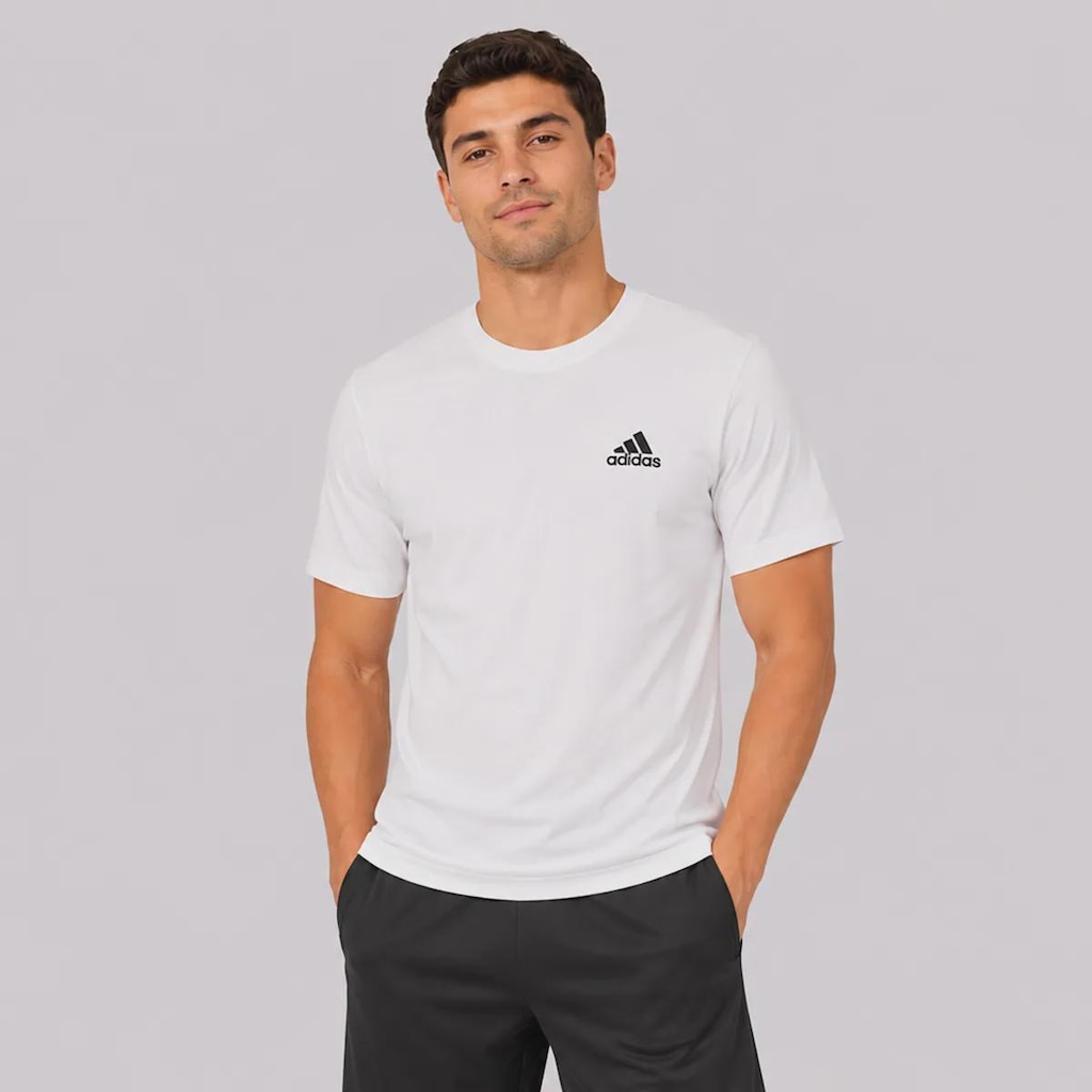 Camiseta adidas Small Logo Essentials Masculina