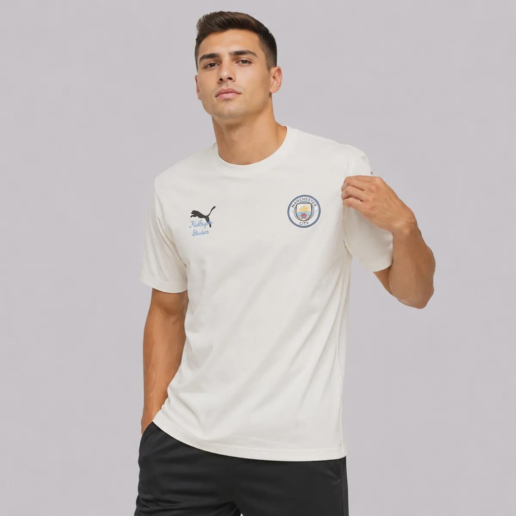 Camisa Puma Kidsuper X Manchester City Graphic TEE Masculina