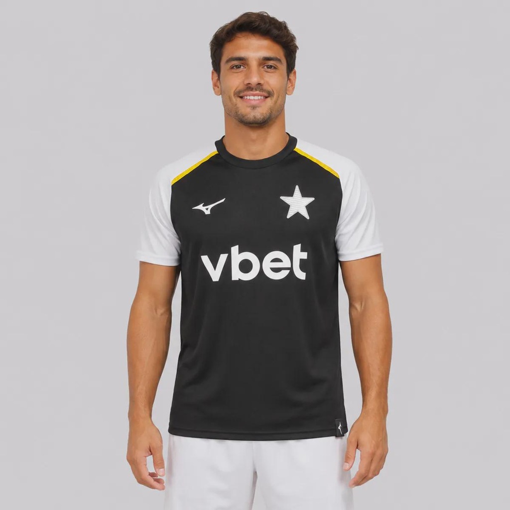 Camisa do Botafogo Treino Atleta 26/27 Mizuno Masculina