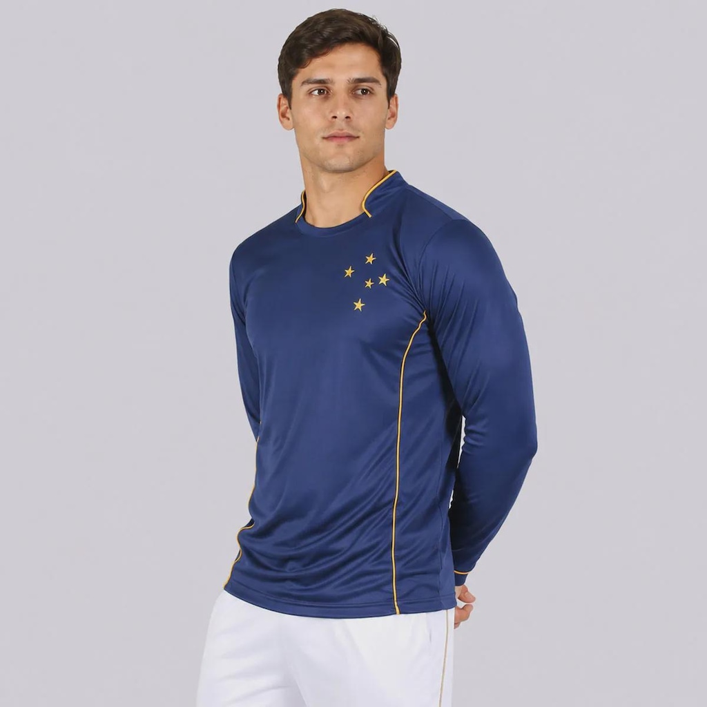 Imagem 3 do produto Camisa do Cruzeiro Gold Dry Manga Longa Masculina