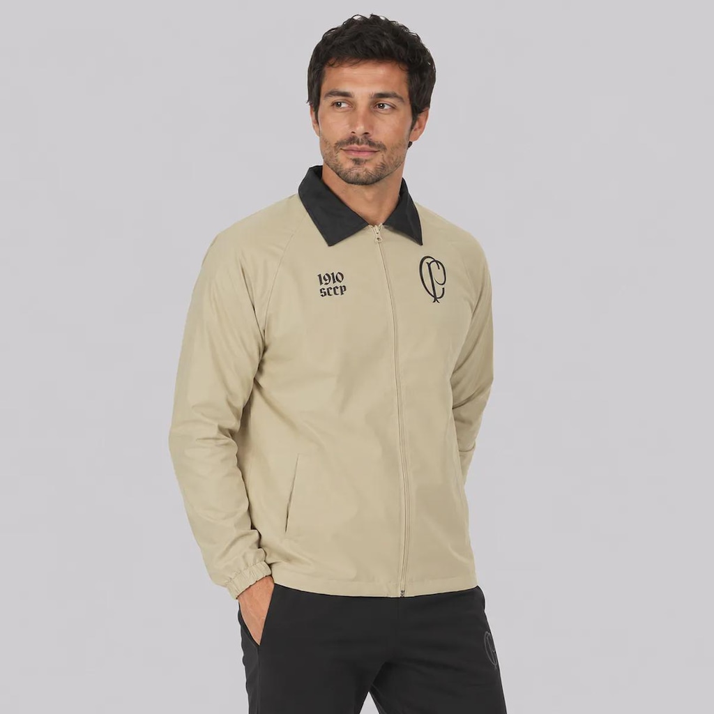 Imagem 3 do produto Jaqueta do Corinthians Coach Fiel Até o Fim Masculina