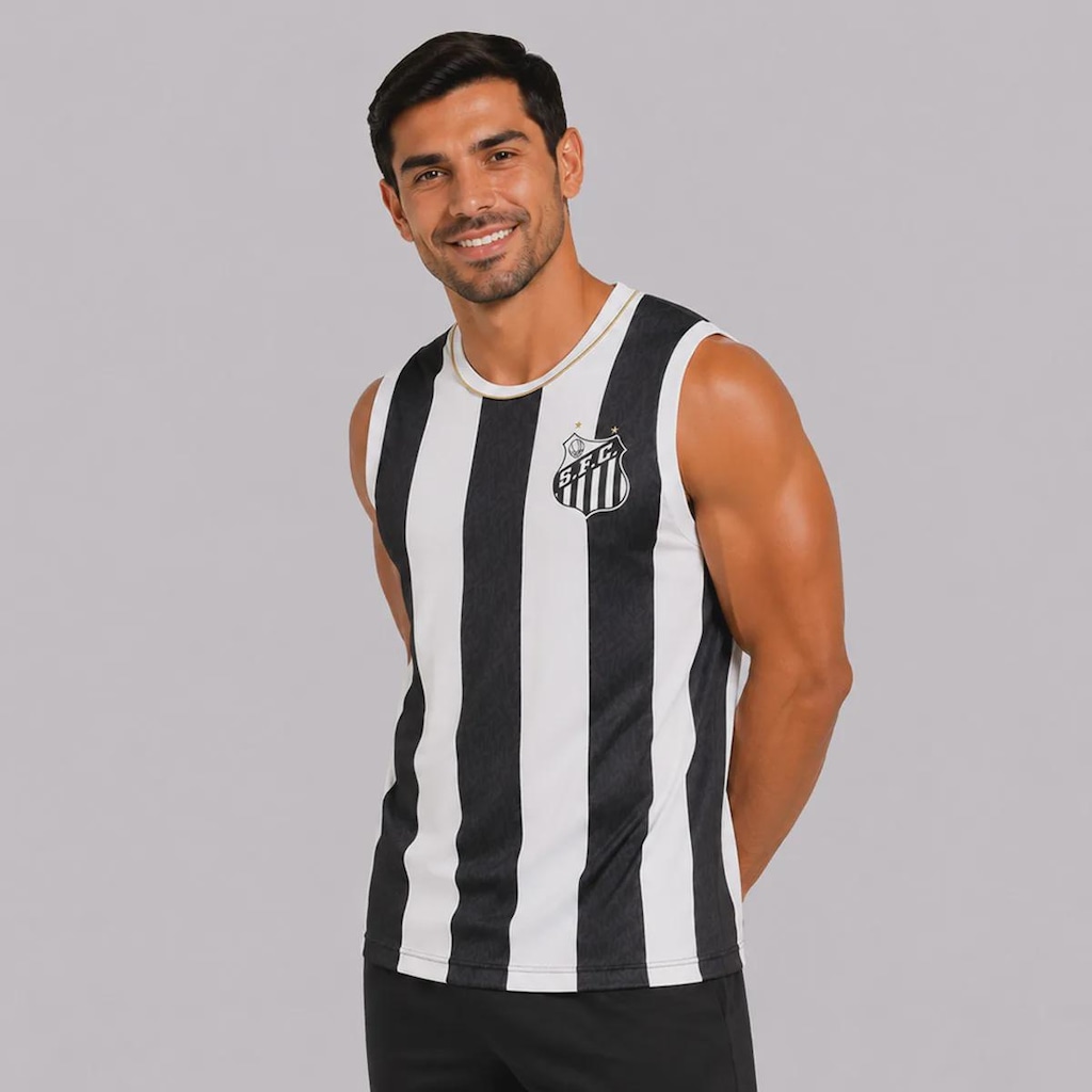 Imagem 3 do produto Camiseta Regata do Santos Presença Masculina