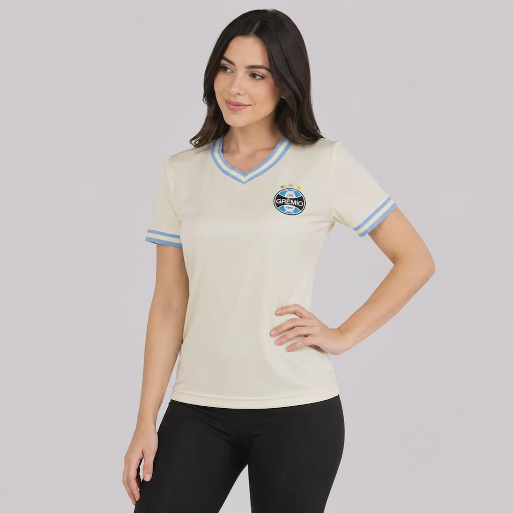 Camisa do Grêmio Baby Look Dry Feminina