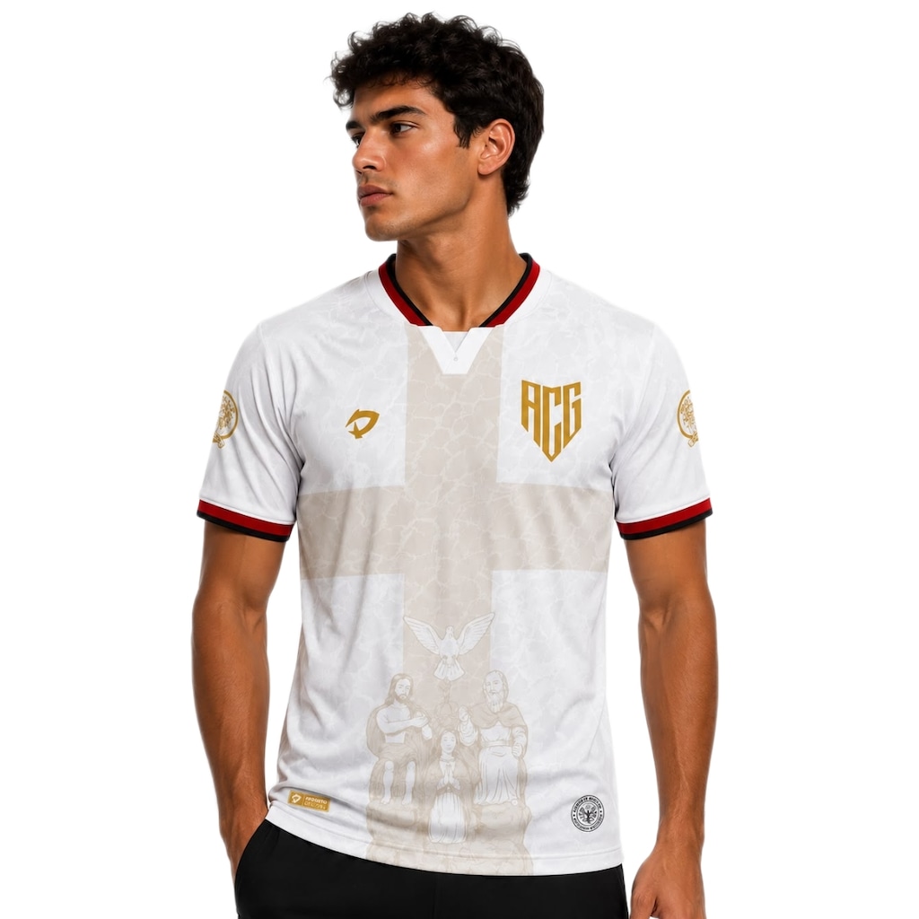 Imagem 2 do produto Camisa do Atlético Goianiense 2026 Dragão Divino Pai Santo Jogador Masculina