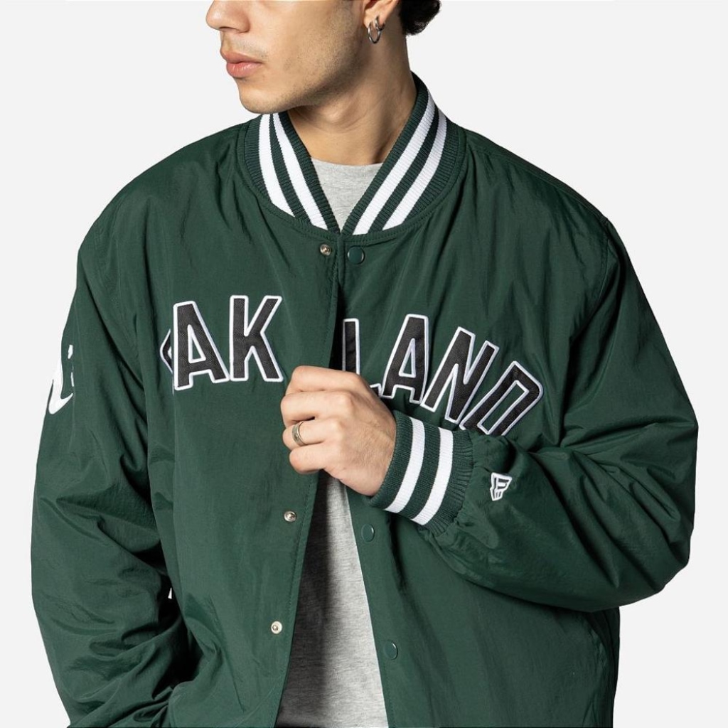Imagem 2 do produto Jaqueta Masculina New Era Bomber Oakland Athletics