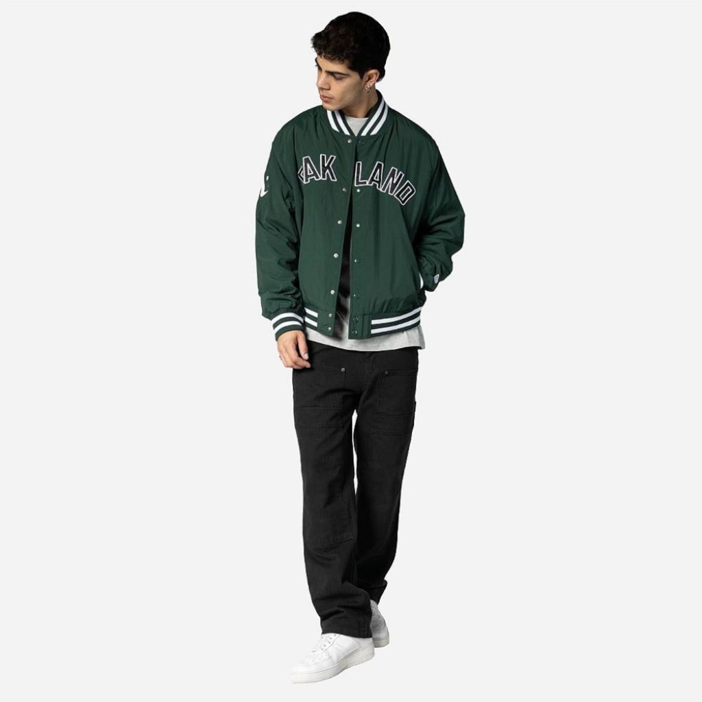 Imagem 5 do produto Jaqueta Masculina New Era Bomber Oakland Athletics
