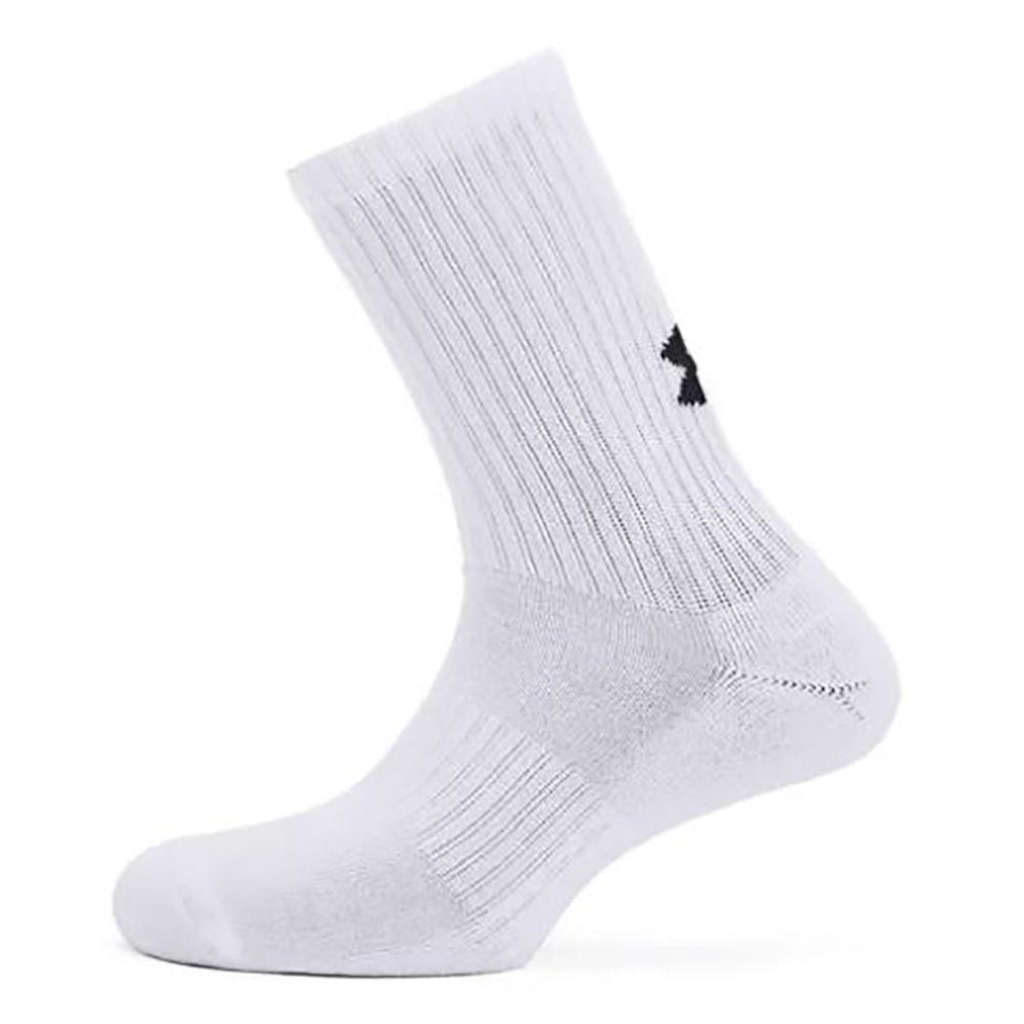 Imagem 2 do produto Kit Meia Under Armour Cotton Crew Cano Alto Unissex