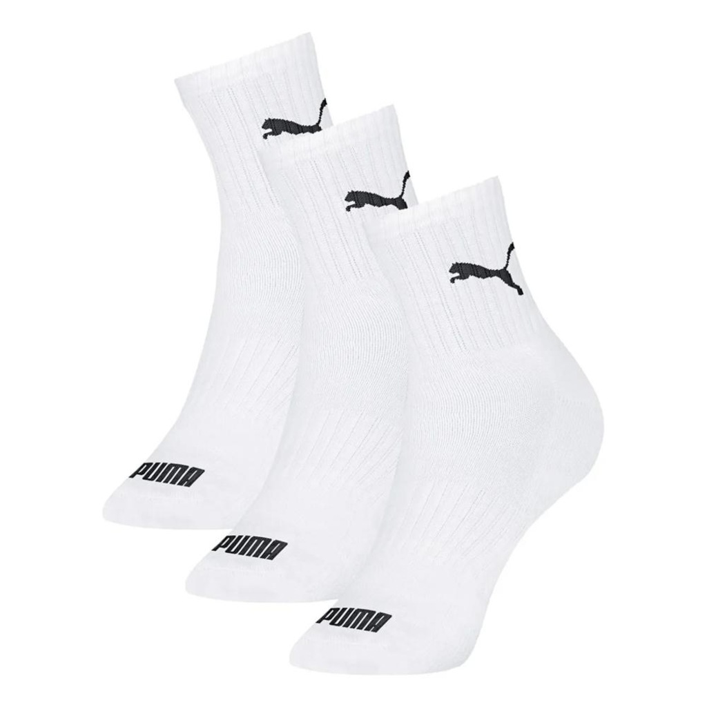Kit Meia Puma Esportiva Cano Médio
