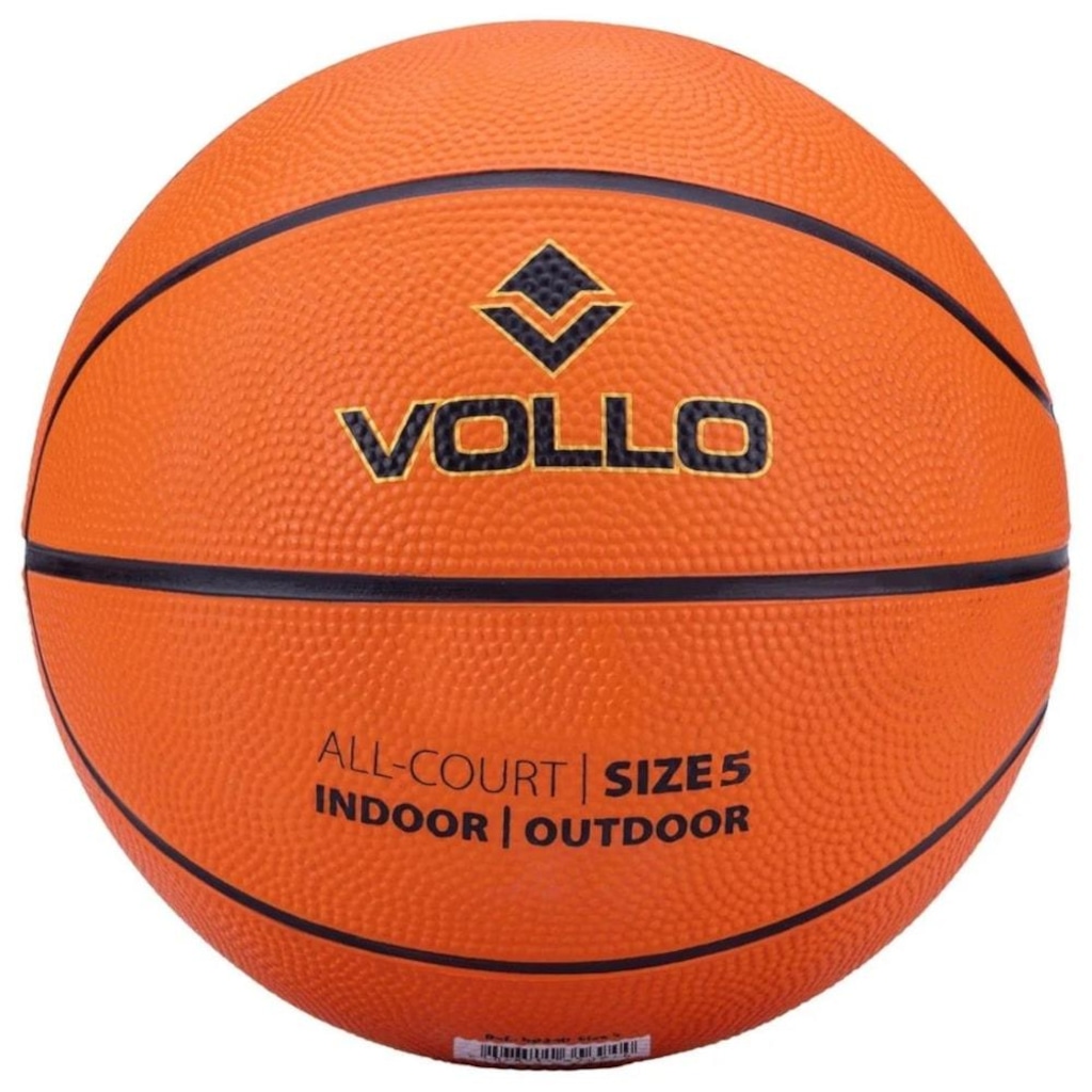 Bola Basquete Vollo BB500 Tamanho 5 Borracha