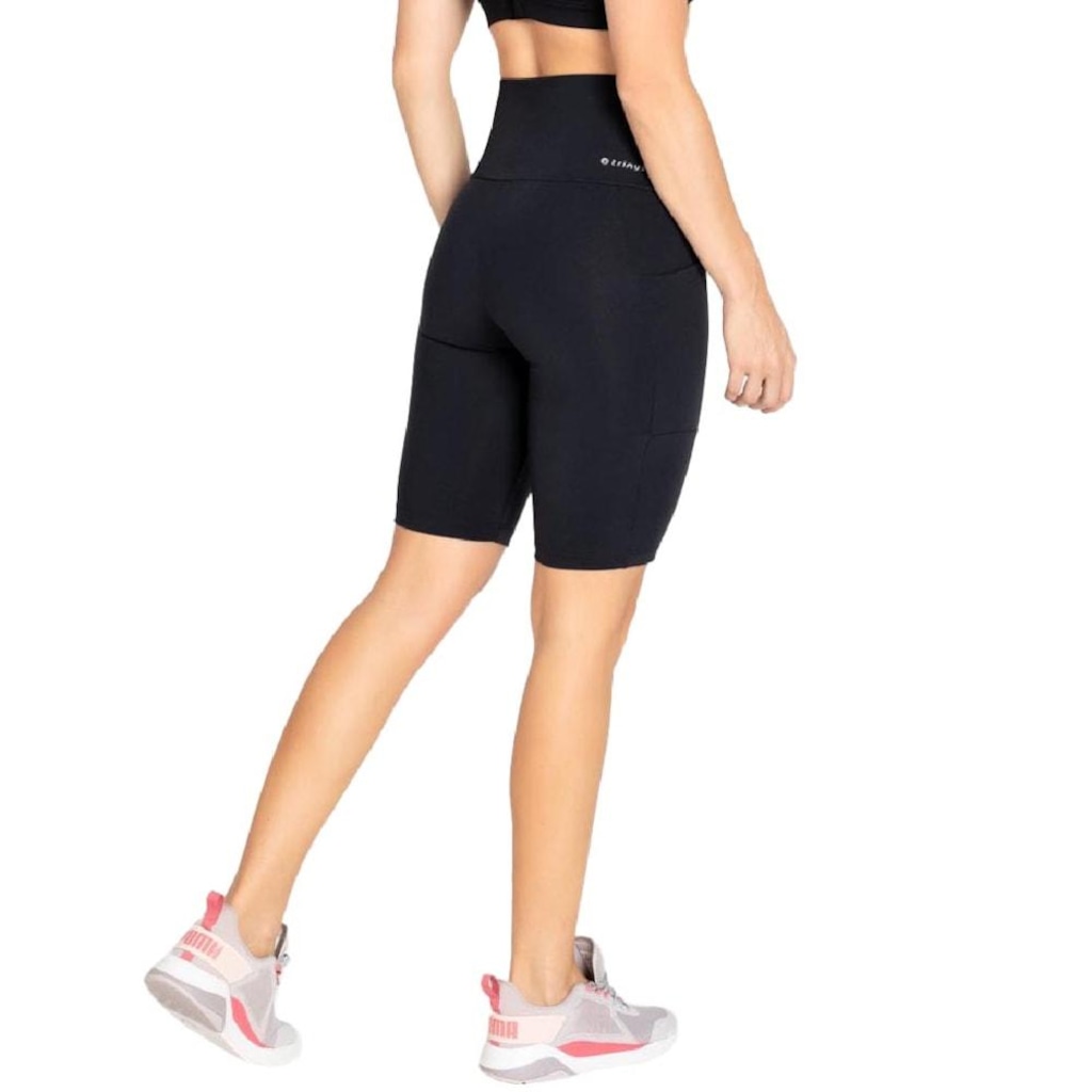 Imagem 2 do produto Bermuda Trinys A-857 High Compression Com Bolsos Feminina