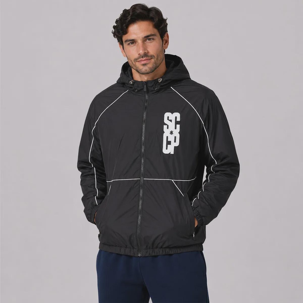 Jaqueta do Corinthians SCCP com Capuz Masculina