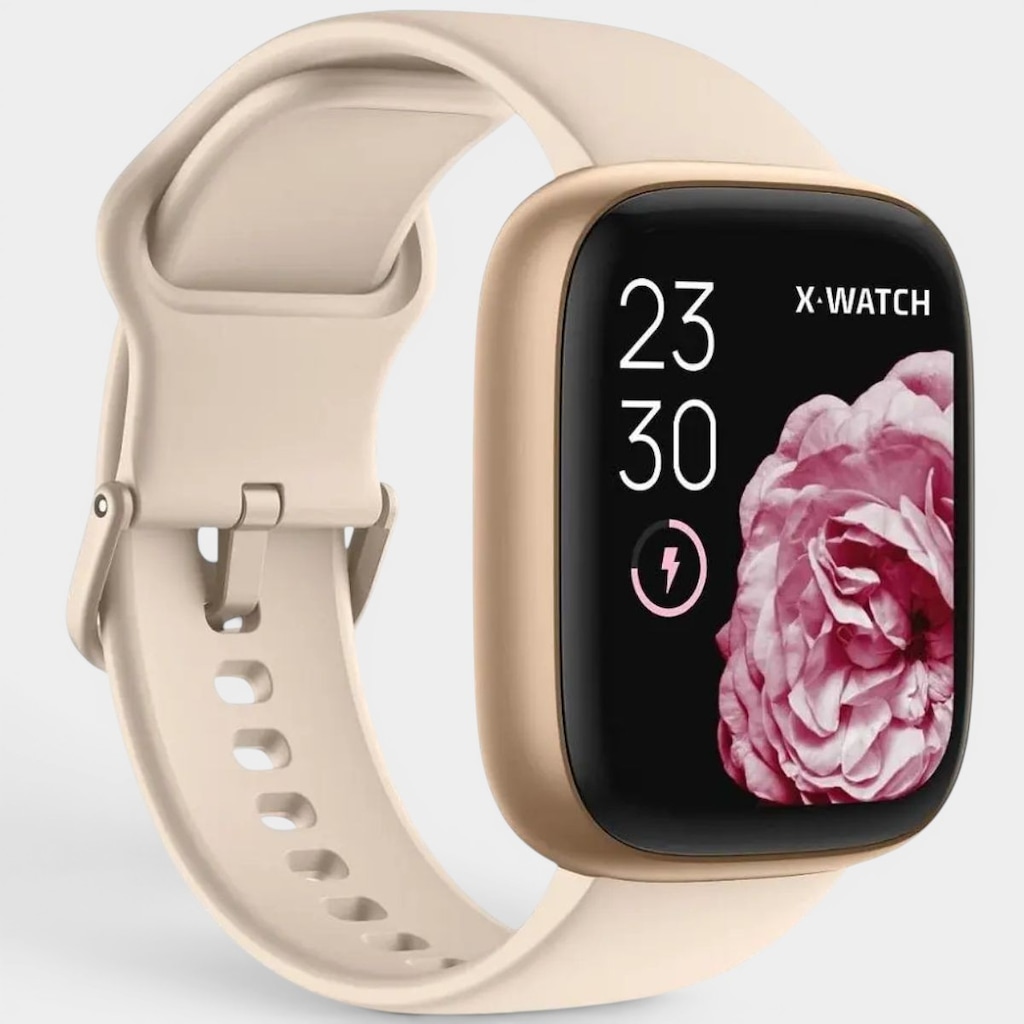 Relógio Inteligente X-Watch Prisma Smart Watch + 4 Pulseiras de Silicone