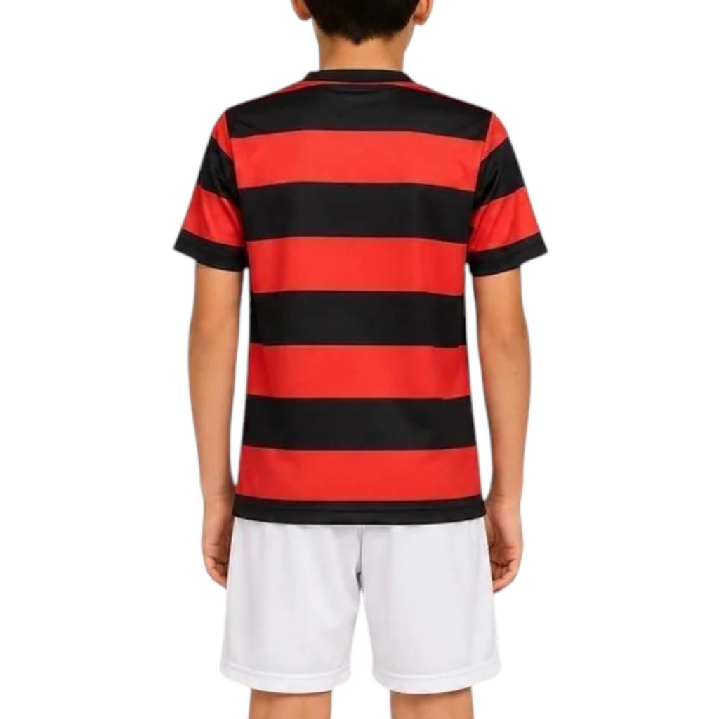 Kit do Flamengo Home Betel - Infantil