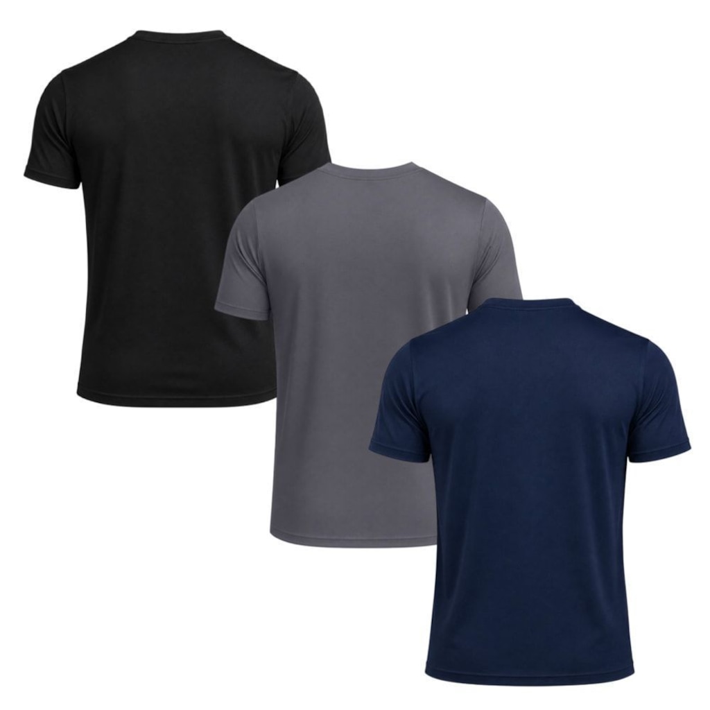Imagem 2 do produto Kit 3 Camisetas Diadora Big Logo Masculino