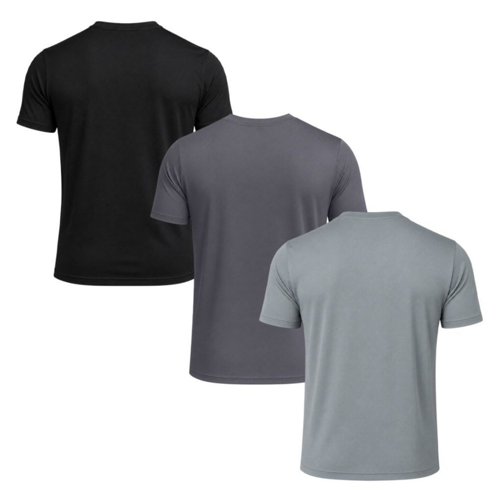 Imagem 2 do produto Kit 3 Camisetas Diadora Big Logo Masculino