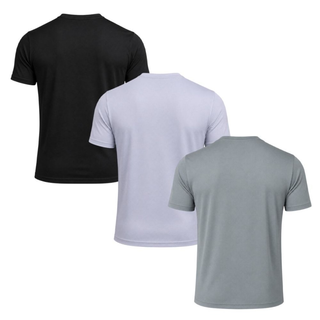Imagem 2 do produto Kit 3 Camisetas Diadora Big Logo Masculino