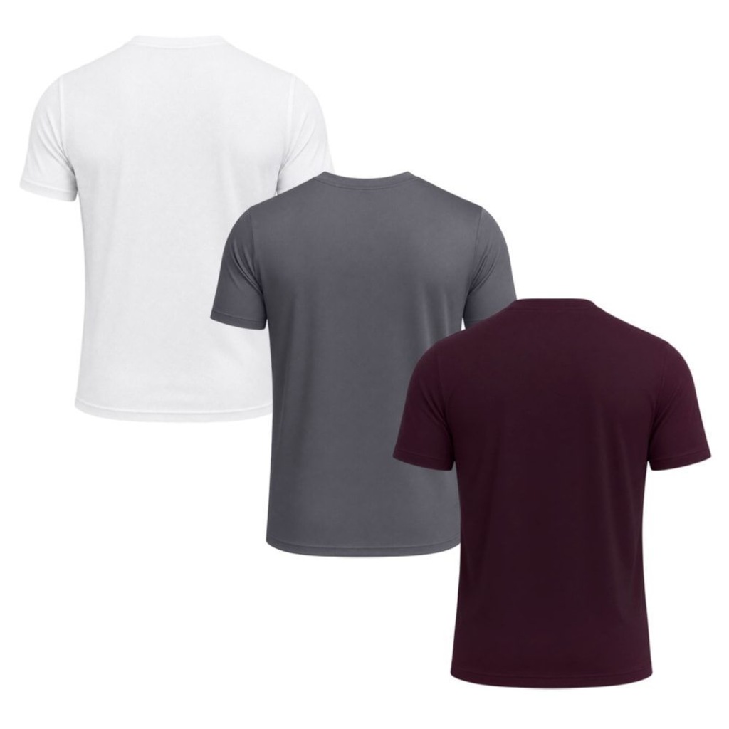 Imagem 2 do produto Kit 3 Camisetas Diadora Big Logo Masculino