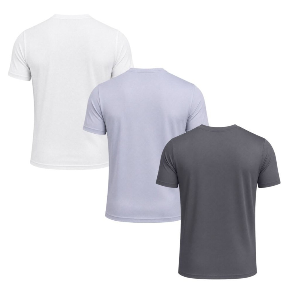 Imagem 2 do produto Kit 3 Camisetas Diadora Big Logo Masculino