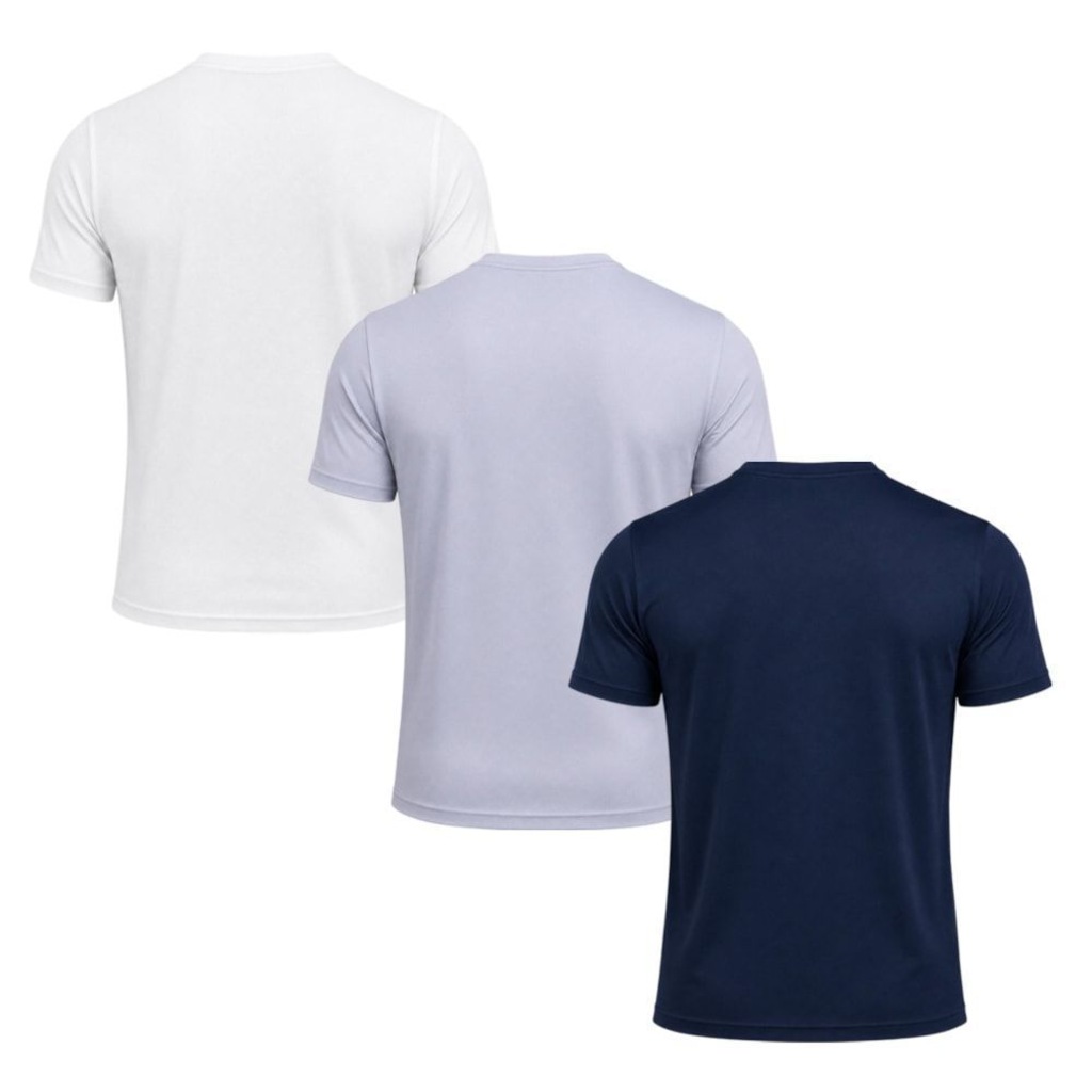 Imagem 2 do produto Kit 3 Camisetas Diadora Big Logo Masculino