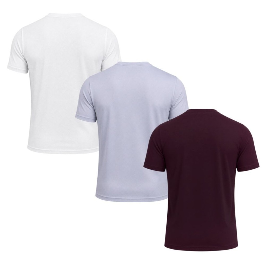 Imagem 2 do produto Kit 3 Camisetas Diadora Big Logo Masculino