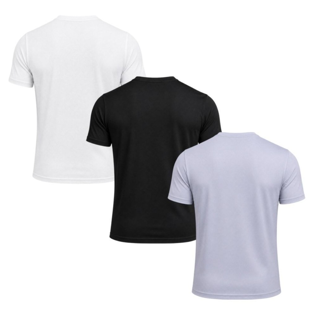 Imagem 2 do produto Kit 3 Camisetas Diadora Big Logo Masculino