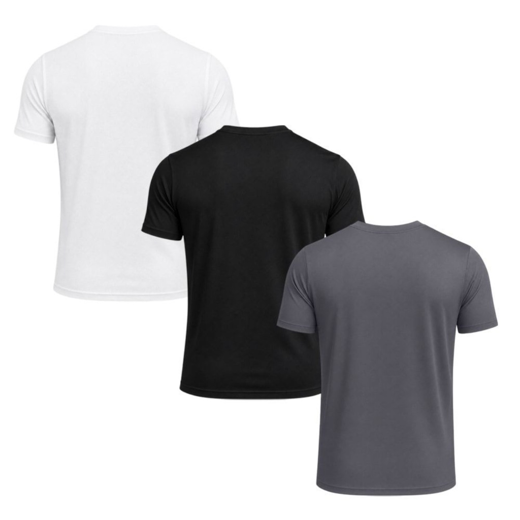 Imagem 2 do produto Kit 3 Camisetas Diadora Big Logo Masculino