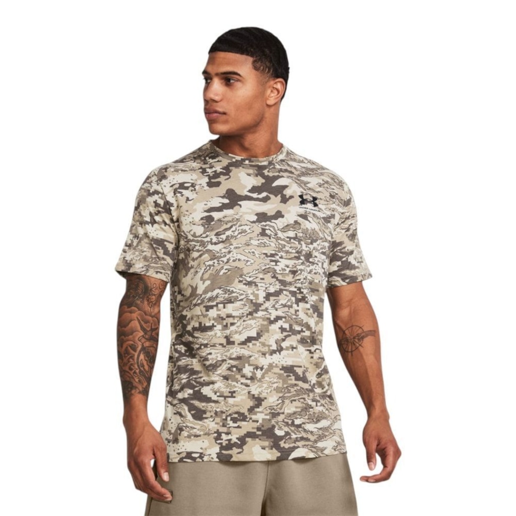 Camiseta Under Armour Abc Camo SS Masculina