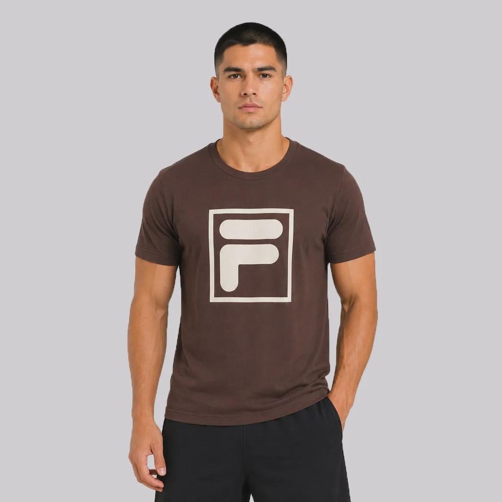 Camiseta Fila Comfort F-Box Union Classics Logo Masculina