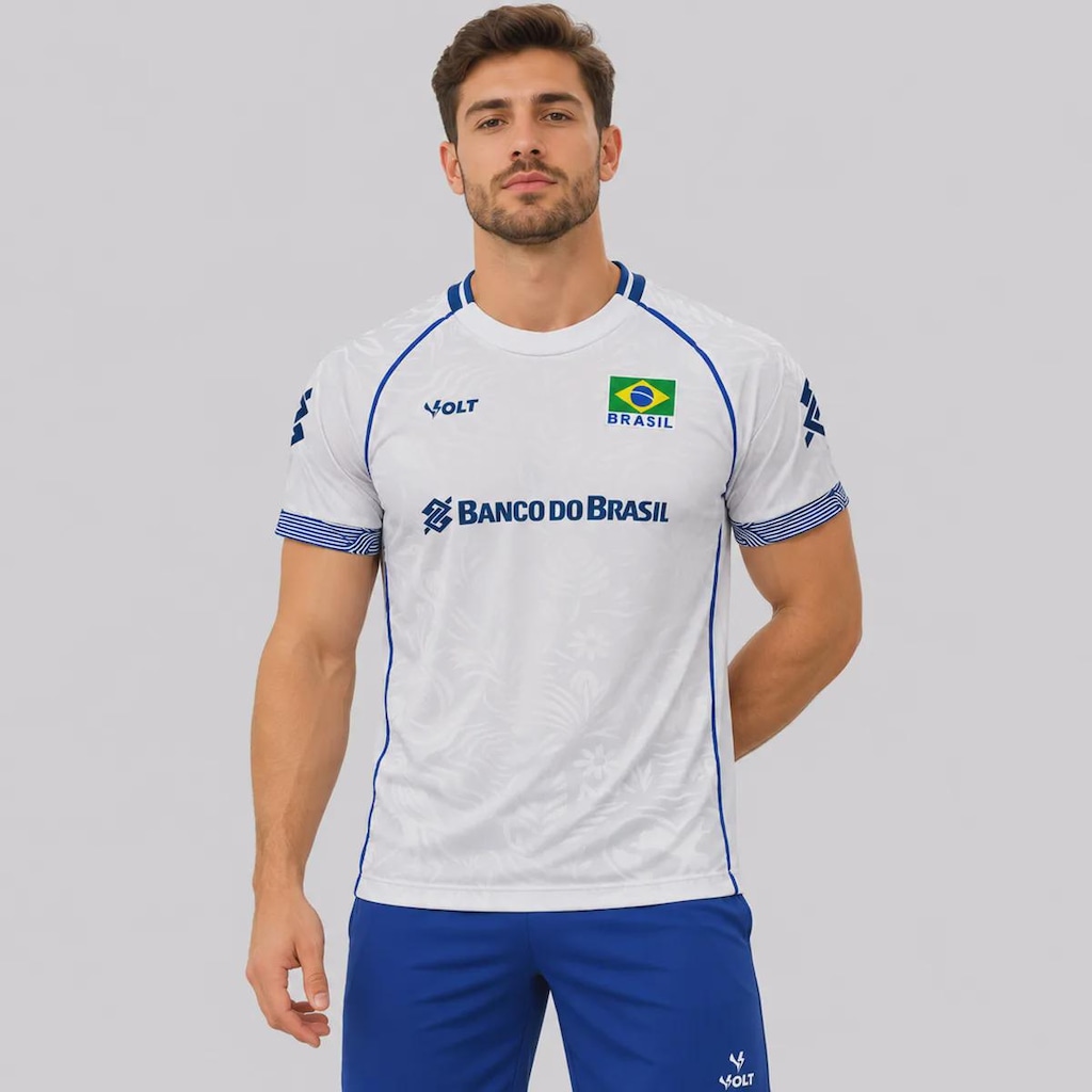 Camisa Volt Brasil Vôlei CBV III 2026 Masculina