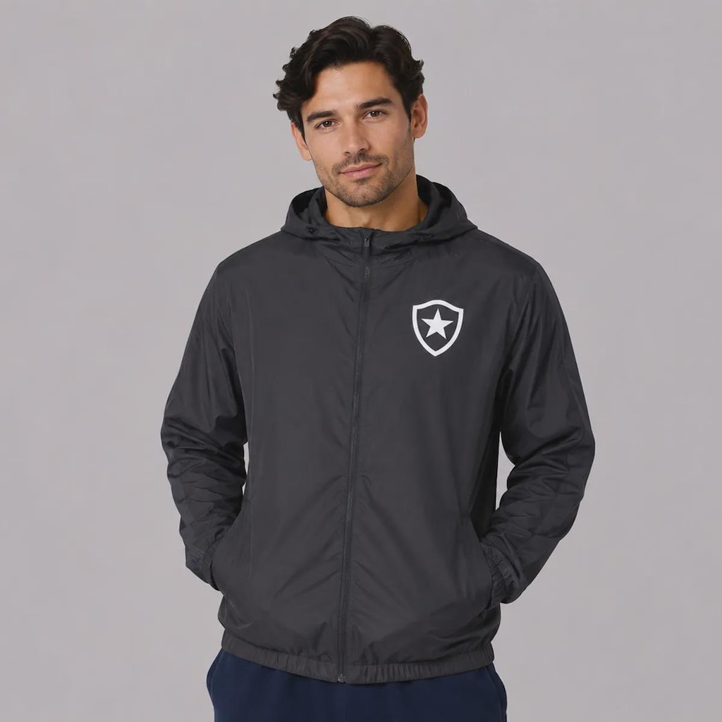 Jaqueta do Botafogo Corta Vento Masculina