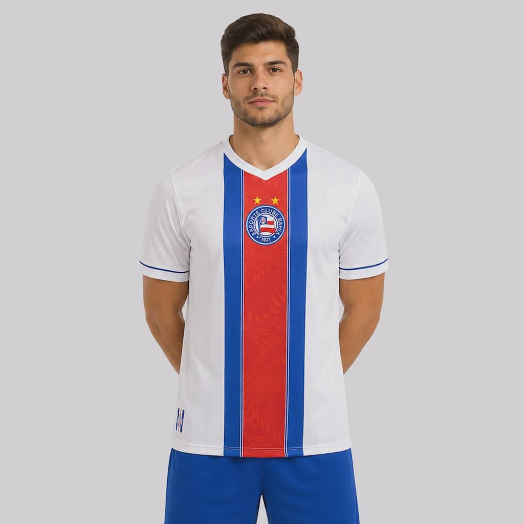 Camisa do Bahia Faixa Escudo Masculina