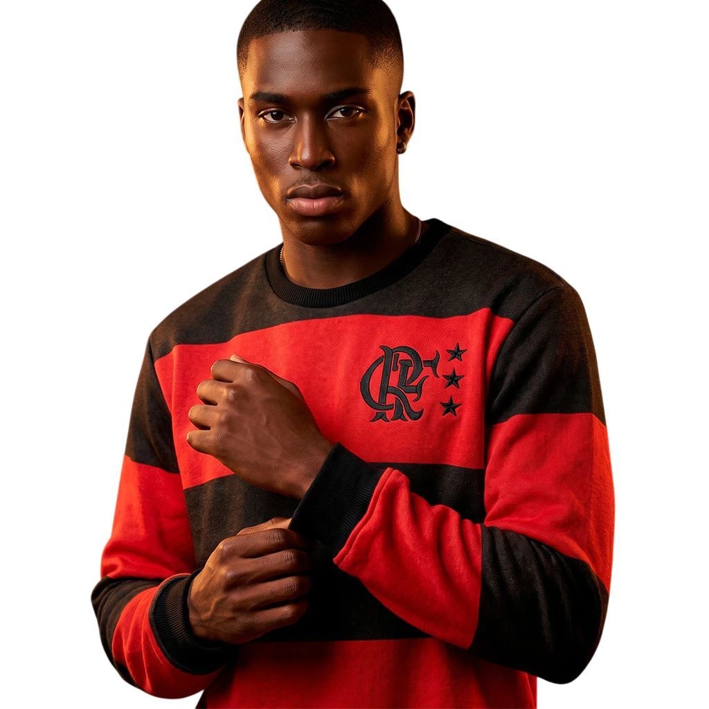 Imagem 3 do produto Moletom Flamengo Betel Retro 1981 I Masculino