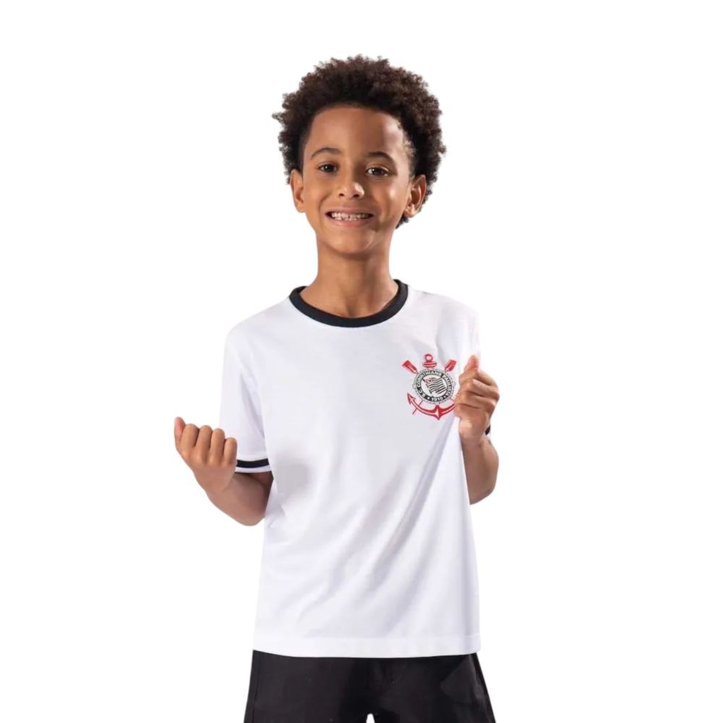 Camiseta do Corinthians Braziline Infantil