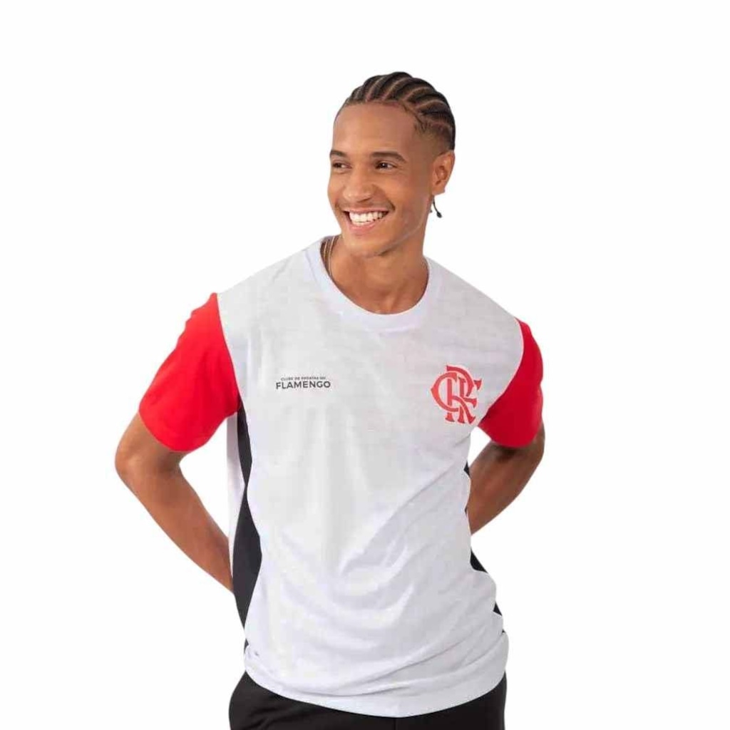 Camiseta Flamengo Braziline Riso Masculino
