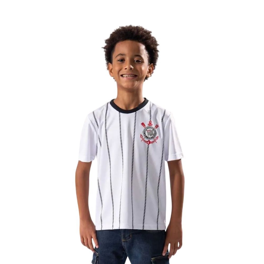 Camiseta do Corinthians Braziline Infantil